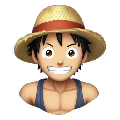 One piece Luffy  sticker