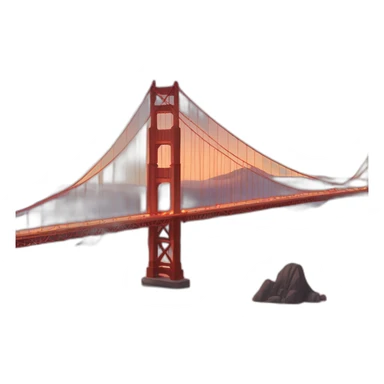 golden gate bridge sf sticker