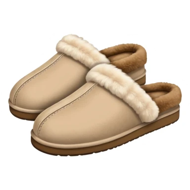 Fluffy Ugg House Slippers sticker