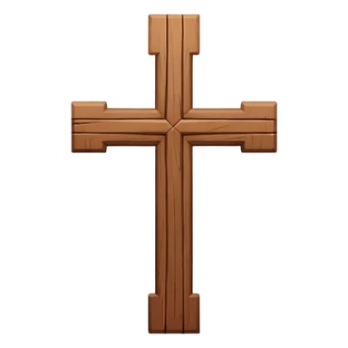 Juste la croix catholique  sticker