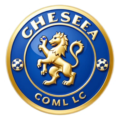 Chelsea Fc Logo 4k sticker