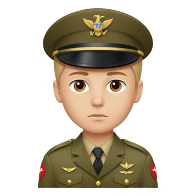 Soldier boy sticker
