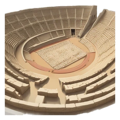 Ancient Panathenaic Stadium sticker