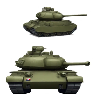 Russian tank sticker