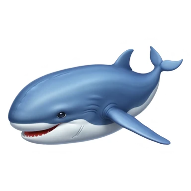 Baleine bleu sticker
