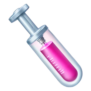 pink syringe sticker