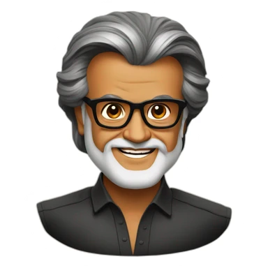 Super star rajini kanth , tamil actor sticker