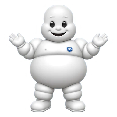 Michelin man sticker