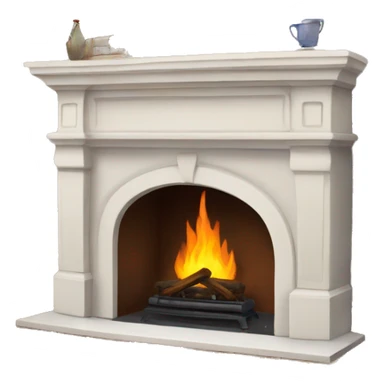 fireplace mantle sticker
