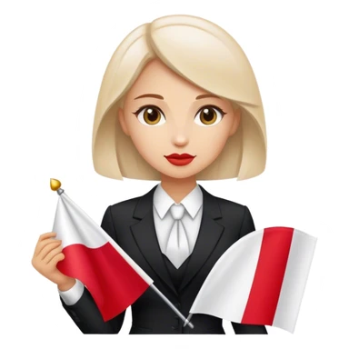 nationalist nationalist nationalist patriot patriot polish woman formal poland flag sticker