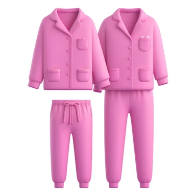 A cozy pajama set sticker