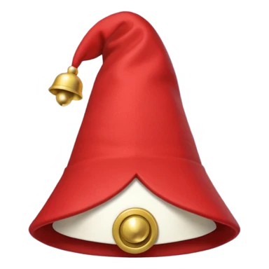 Cappello da gnomo, senza viso (solo cappello)  sticker