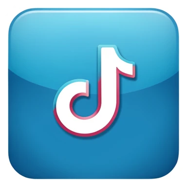 TikTok mavi tik sticker