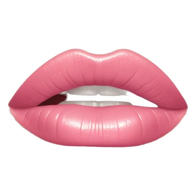 Dior lip light pink gloss sticker