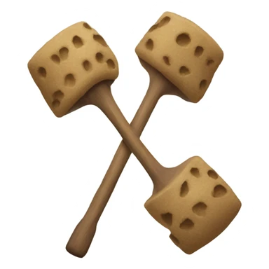 Bastones de senderismo sticker