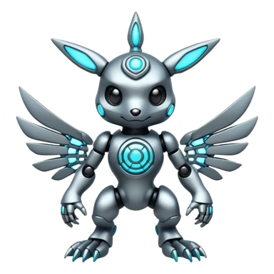 cyber pokemon full body sticker