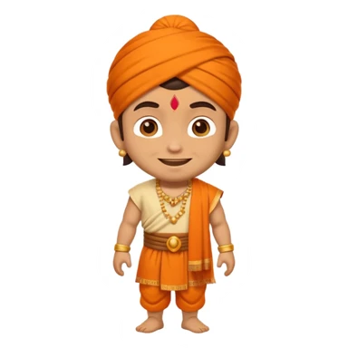 Please make chota bheem emoji sticker