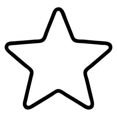 outlined icon of a gold star on the glossy black body of a premium car, clean lines, subtle reflections, modern and simple sticker