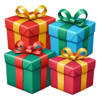 Christmas presents sticker