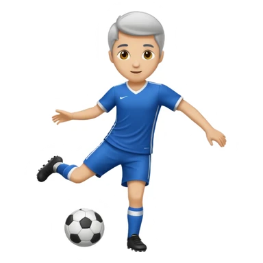 soccer player sticker