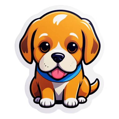 Doggie  sticker