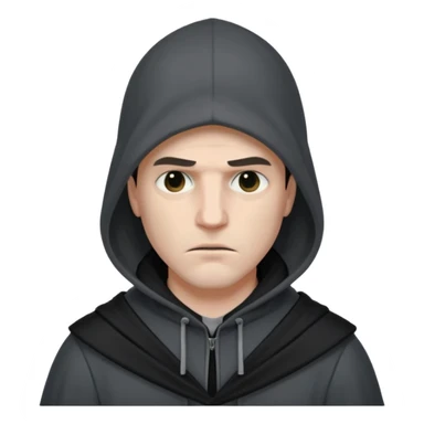 man executioner in gray suit sticker