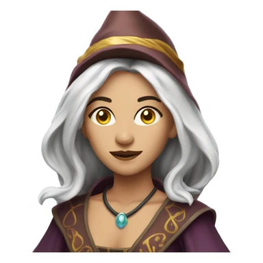  nice and pretty sorceress sticker