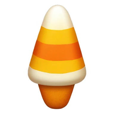 Candy corn sticker