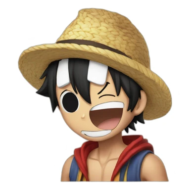 Onepiece luffy sticker