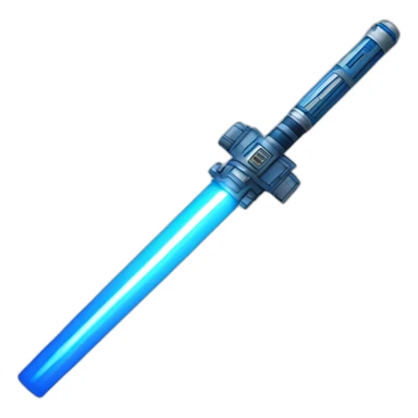 Star Wars lightsaber blue sticker