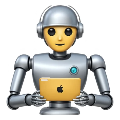data collection robot sticker