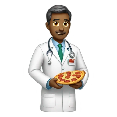Pizza doctor sticker