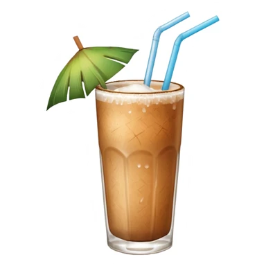 coconut drink summer vibe sticker