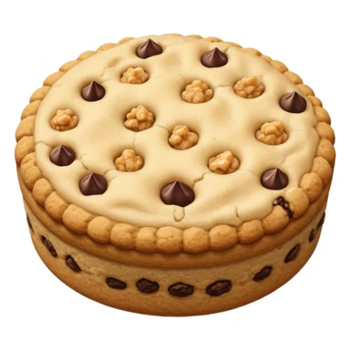 Cookie crumble sticker