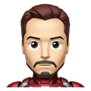 james rhodes black iron man from  from civil war sticker