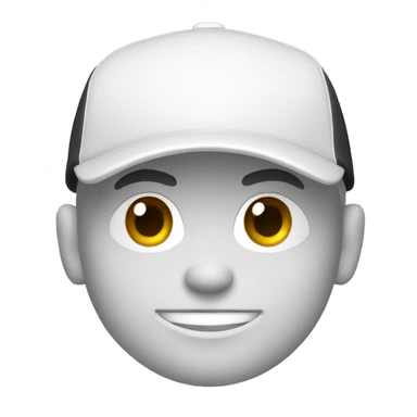 white trainer muscle sticker