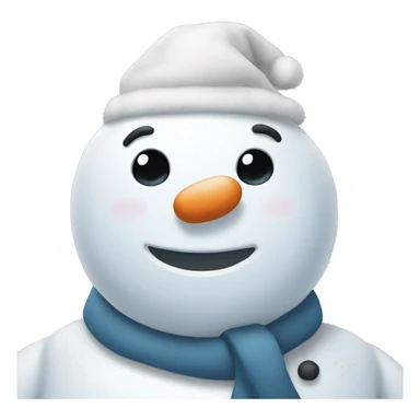 Agree snowman  sticker