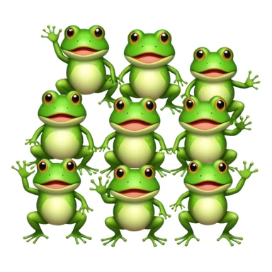 frog army sticker