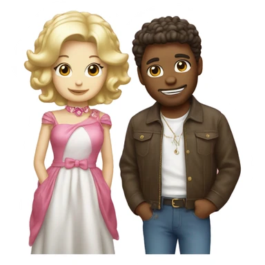 Hello Kitty and Daniel sticker