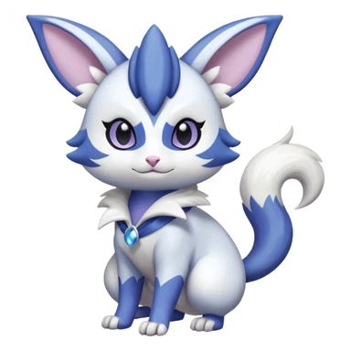 Shiny Furret-Absol-Meowstic-Mienshao-Espeon-Hybrid (Full body) sticker