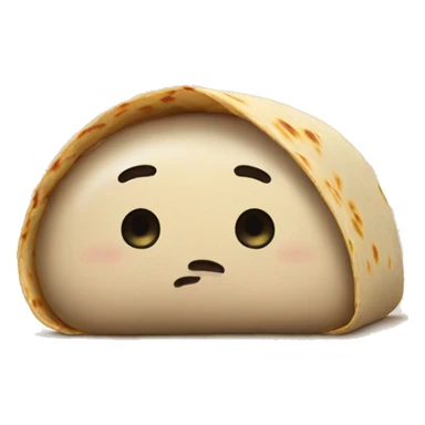 Burrito of sadness sticker