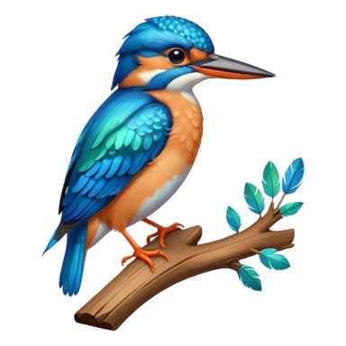 Kingfisher sticker