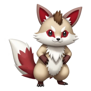  Zigzagoon-Furret-Zangoose-Hybrid (Full body) sticker