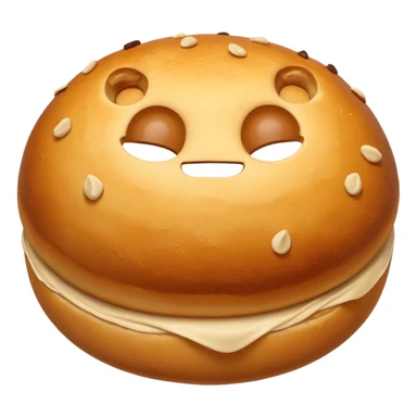 baked Dough without face  sticker