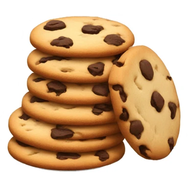 stacked cookies sticker