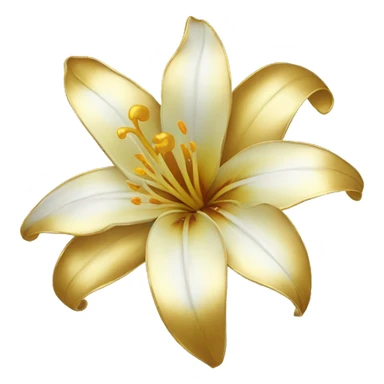 gilded lily sticker