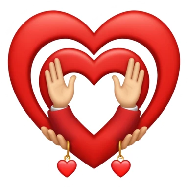 Quiero un emoji de amor y paz con la palomita encerrada en un círculo y un corazón  sticker