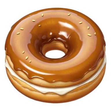 maple bar donut sticker