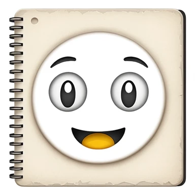 Sketchbook Page sticker