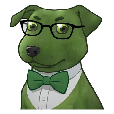 Very understanding dog sticker